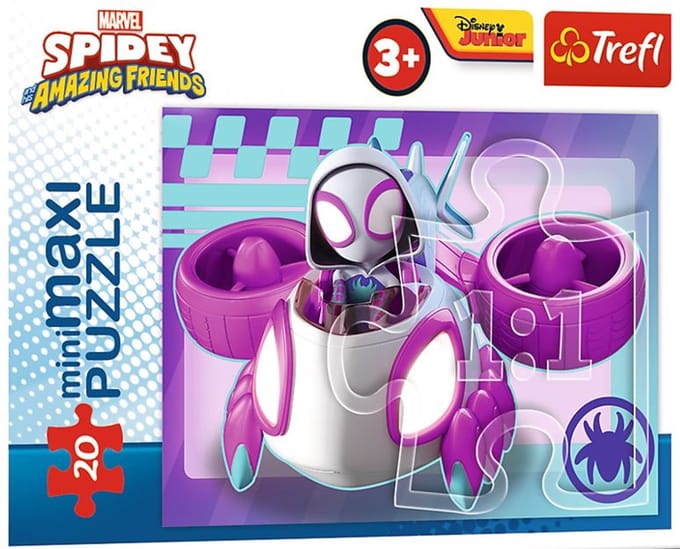 Trefl puzzel MiniMaxi puzzel - Spidey - 20 stukjes superheld.