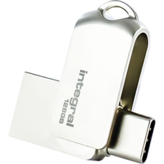 Integral - 360-C Dual USB-C USB 3.0 stick | 128 GB