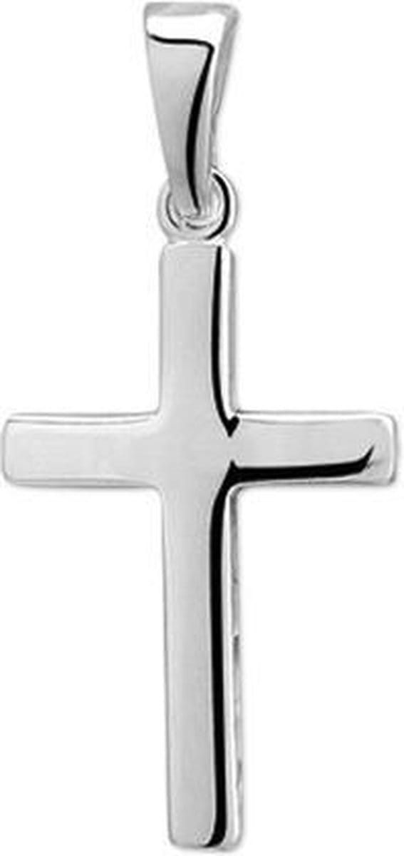 hanger kruis zilver gerhodineerd