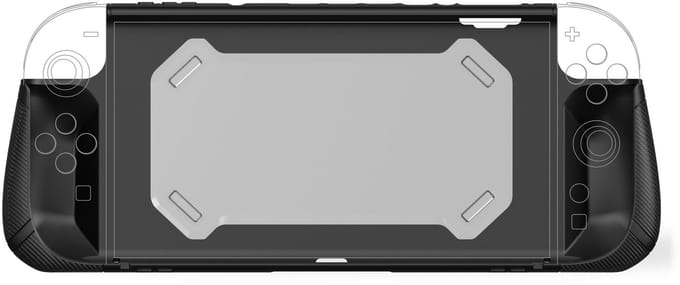 Freaks And Geeks Hard Protective Case for the Nintendo Switch 2 - Black - Miscellaneous Accessoires voor spelconsole - Nintendo Switch 2
