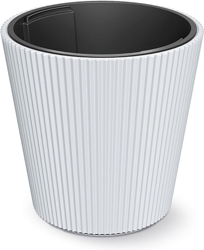 Bloempot Rond Milly 35cm WIT Prosperplast