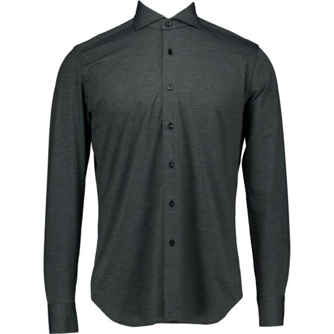 Xacus Active Shirt Lange Mouw Overhemden Groen Act520ml/91617