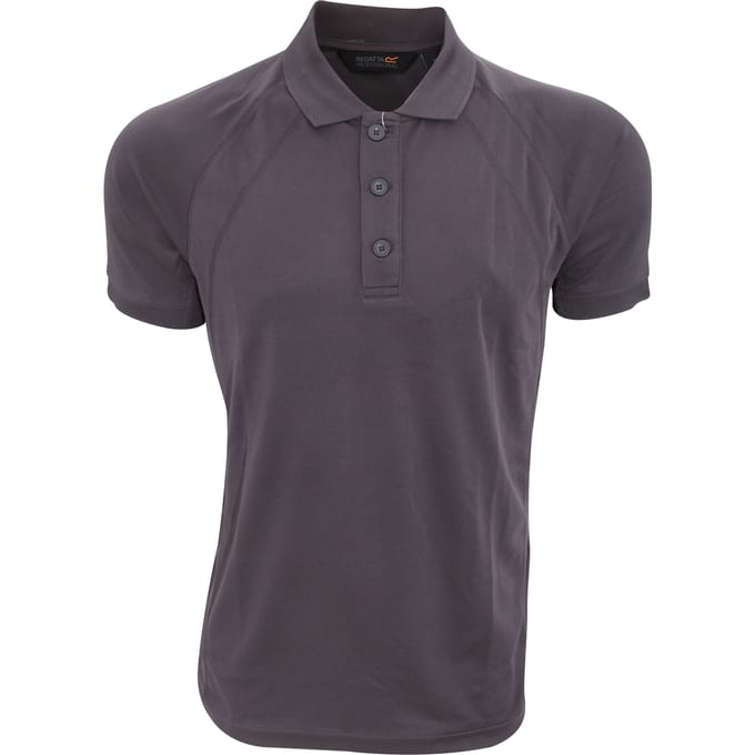 Regatta Heren Coolweave Korte Mouwen Poloshirt (Strijkijzer)