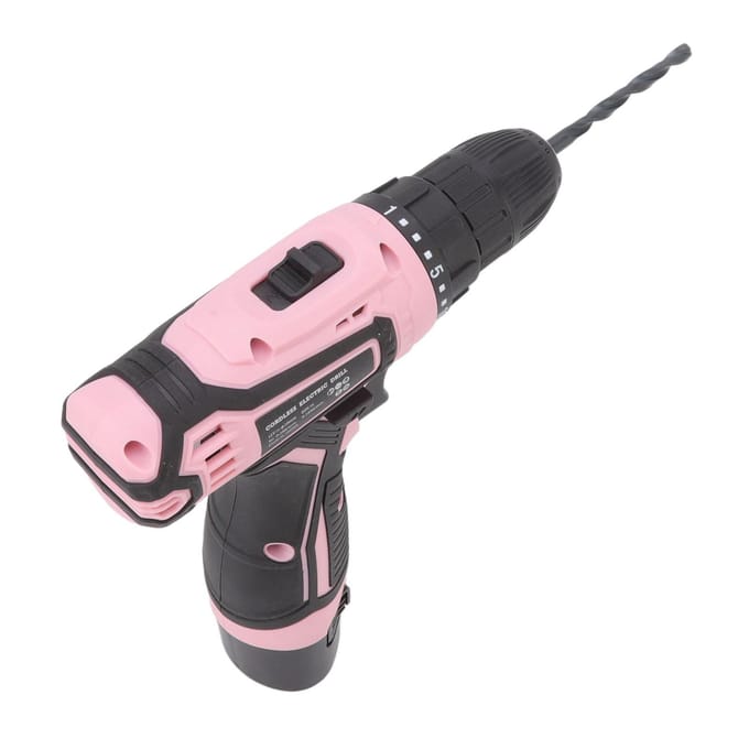 12V elektrische schroevendraaier, oplaadbare, snoerloze, compacte boormachine, handgereedschap voor thuis, EU-stekker
