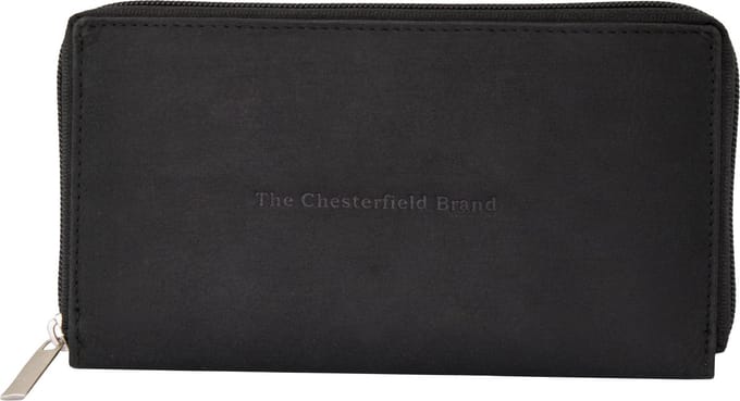 Chesterfield Wmns Portemonnee Billy Zwart Zwart - UNI
