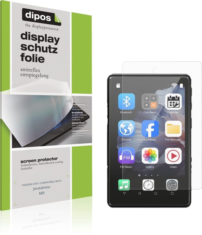 dipos – 4x Matte Beschermfolie geschikt voor Joueainou M9 | Krasbestendige & antireflecterende Screenprotector Ultra-Thin