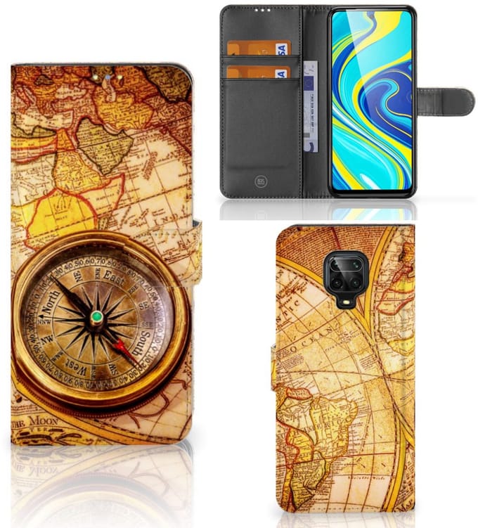 Xiaomi Redmi Note 9 Pro | Note 9S Flip Cover Kompas