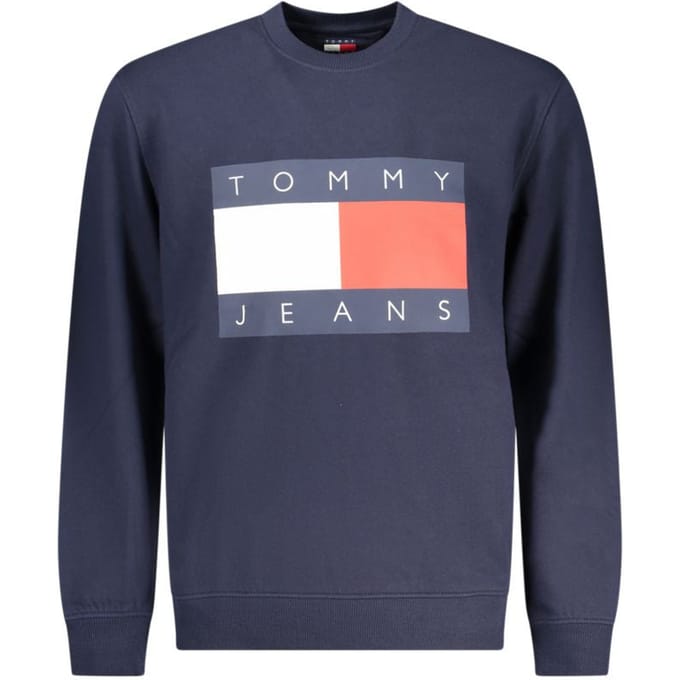 Tommy Hilfiger Blauw Katoenen Heren Sweatshirt