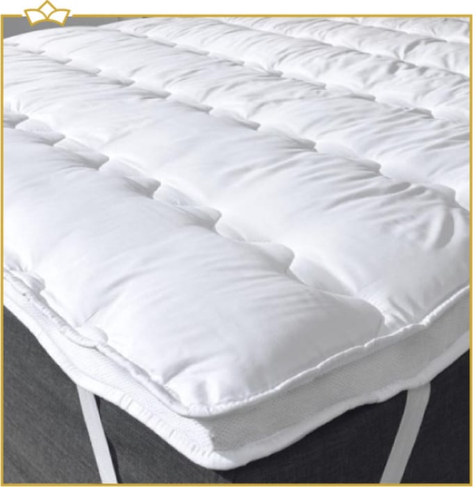 ATTREZZO® Topdekmatras - 3D air topper - 90x210 cm - luxe matrastopper / oplegmatras