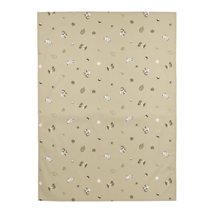 Meyco Forest Animals Laken - 75x100 cm - Sand