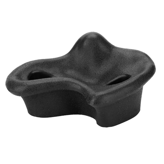 10 STUKS Plastic Getextureerde Rotsklimsteen Rotsen Muurstenen Kinderen Assortiment Kit Bout Zwart gray