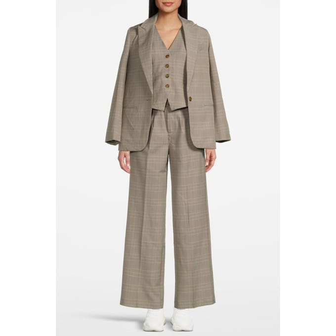 Scotch & Soda Plaid Trouser Multi Plaid Taglia: W31 | Pantaloni Outlet | Donna