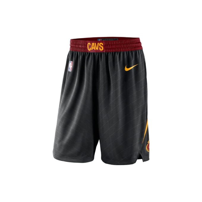 Short de basket-ball décontracté respirant Nike Spliced pour hommes Bas Noir AJ5594-010 S black