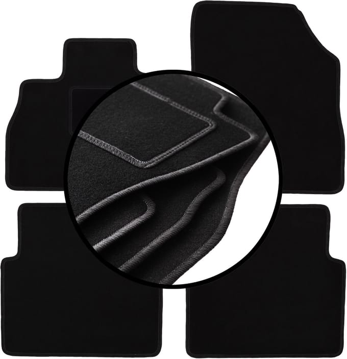 Complete set veloursmatten voor: Renault Grand Scenic IV minivan (2016-)