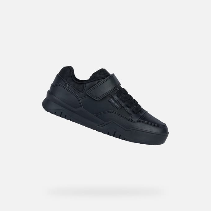 GEOX PERTH JONGENS Sneakers - ZWART - Maat 35