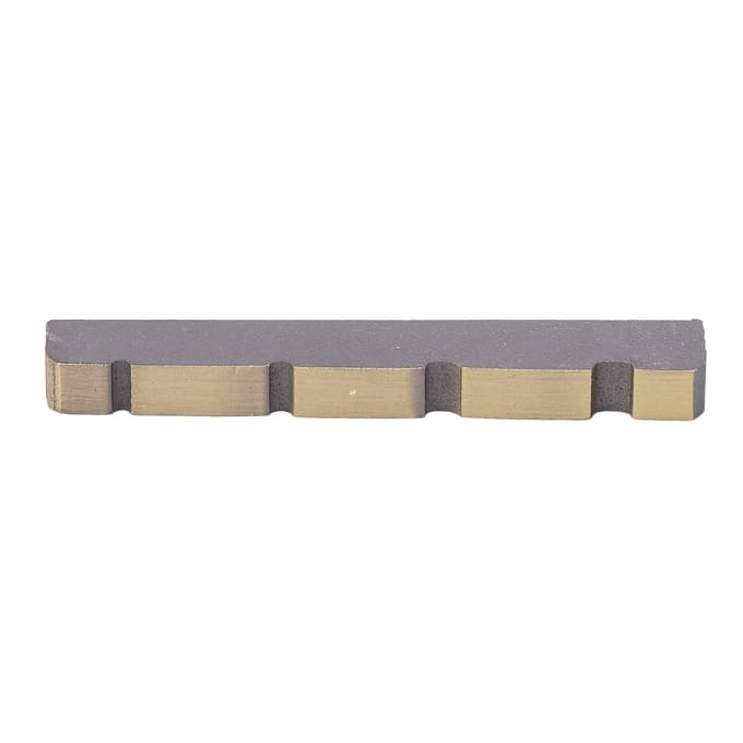 4-Snarige Basgitaar Topkam 38mm Vooraf Gesleufd Draagbare Messing Vervanging Gitaar Basgitaar Snaar Topkam beige