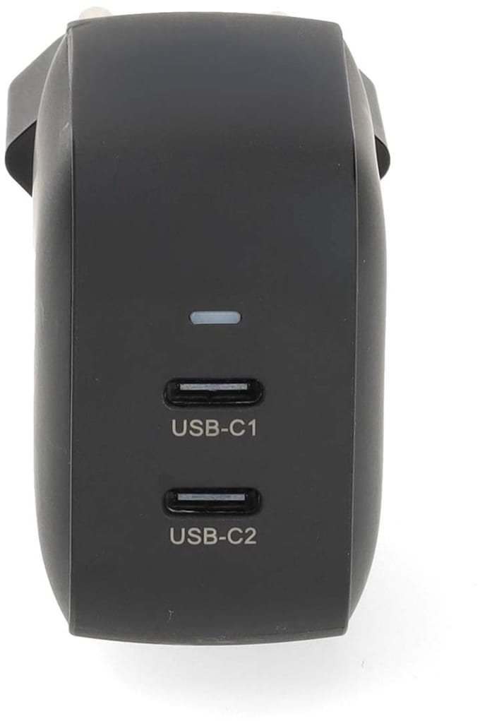 Nedis Oplader - 35 W - GaN - PD3.0 / PPS - 1.75 / 2.33 / 2.92 / 3.0 A - Outputs: 2 - 2x USB-C - Automatische Voltage Selectie - Zwart