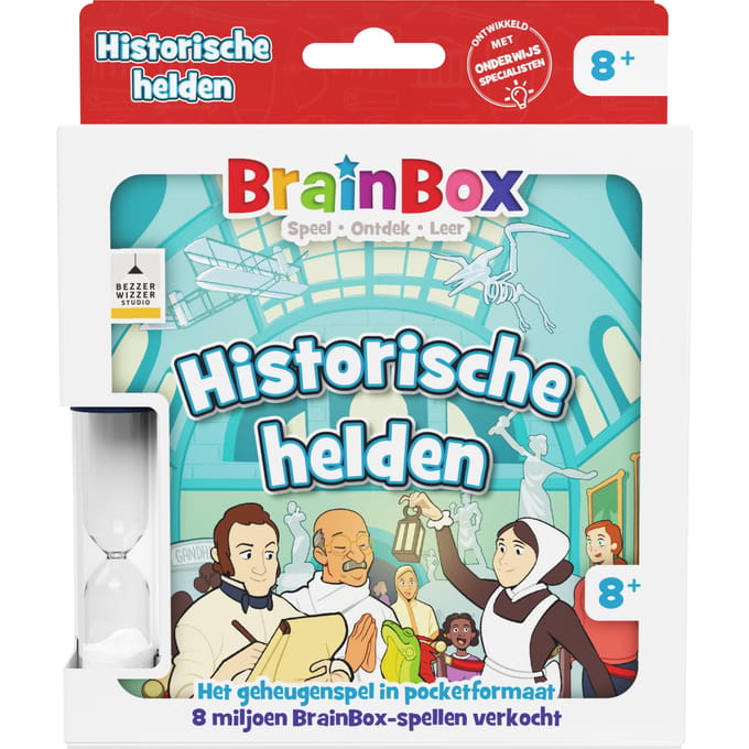 Brainbox Pocket Historische Helden - Nederlands Kaartspel