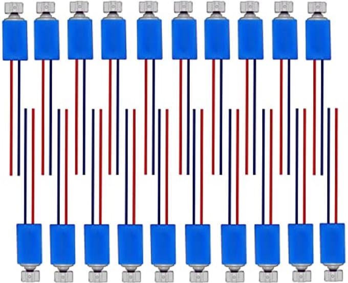 20Pcs DC 3V 3500RPM Micro Trillingen Motor voor Mobiele Telefoon en Pager