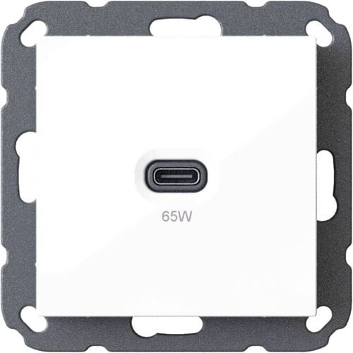 Ehmann 6560x0000 USB-laadbus Wit