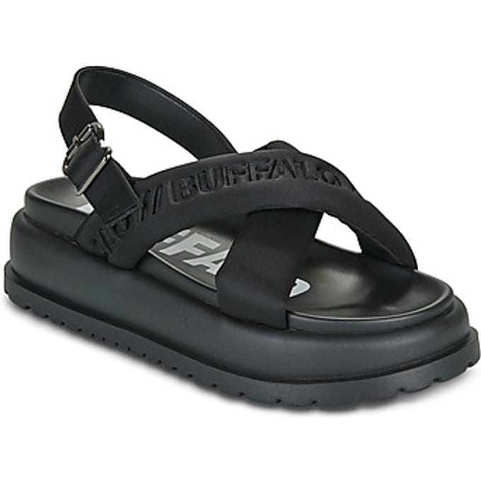 Sandalen met sleehak Buffalo PALMA CROSS