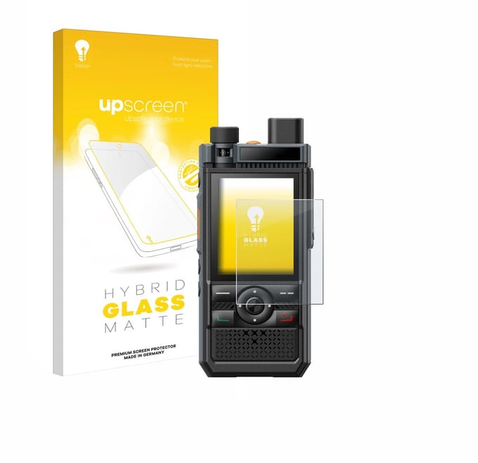 upscreen - Screenprotector voor Hytera P50 - Folie Beschermfolie Beschermglas matte