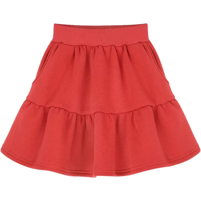 Meisjes minirok Kids on the Moon Coral
