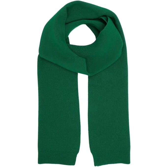 wollen sjaal Colorful Standard Merino kelly green