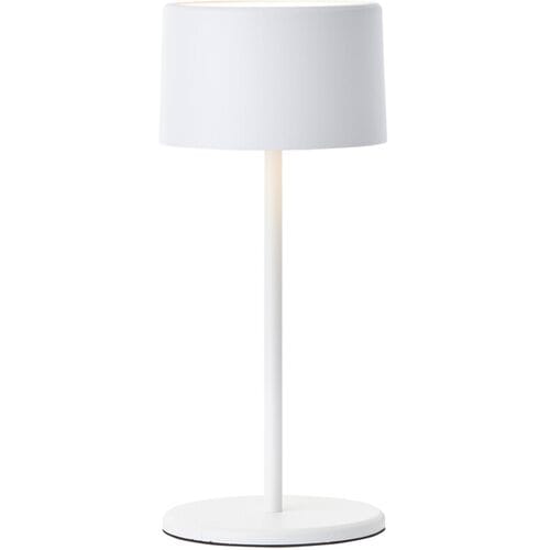 Brilliant Led Tafellamp, Oplaadbare Batterij, 210 Lm, Touchdimmer, 3000K, 21 Cm, Metaal, Wit