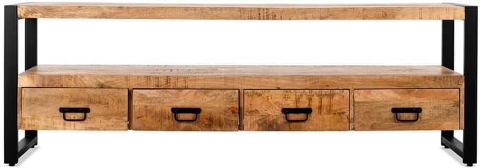 TV-Meubel Britt mango metaal | 180 cm