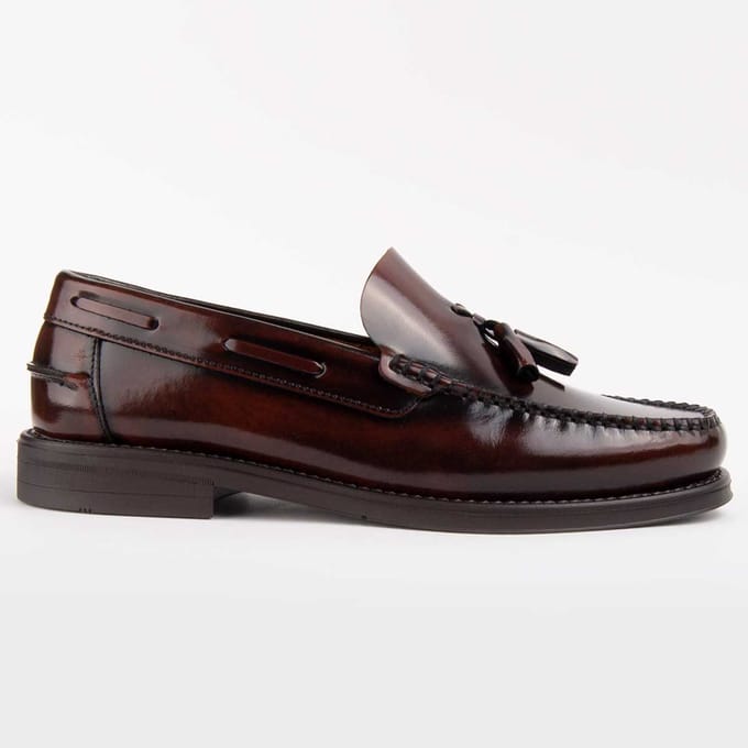 Mocasín De Piel Para Hombre. Purapiel Castellar7 104863 43 bruin