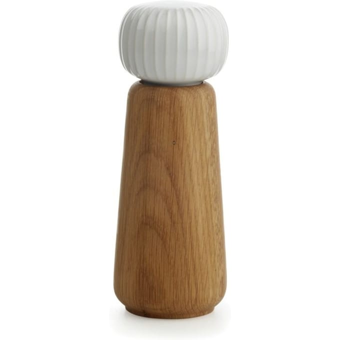 Kähler Design Hammershøi Peper- of Zoutmolen - Hoogte 17,5 cm - Wit