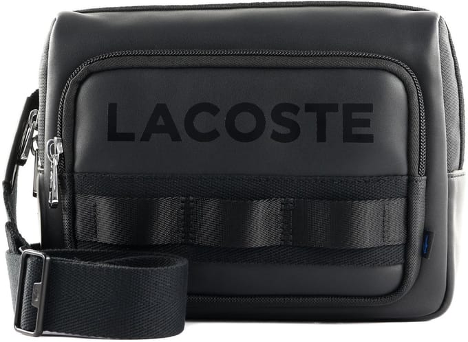 LACOSTE Schoudertas Reporter Bag Noir Zwart