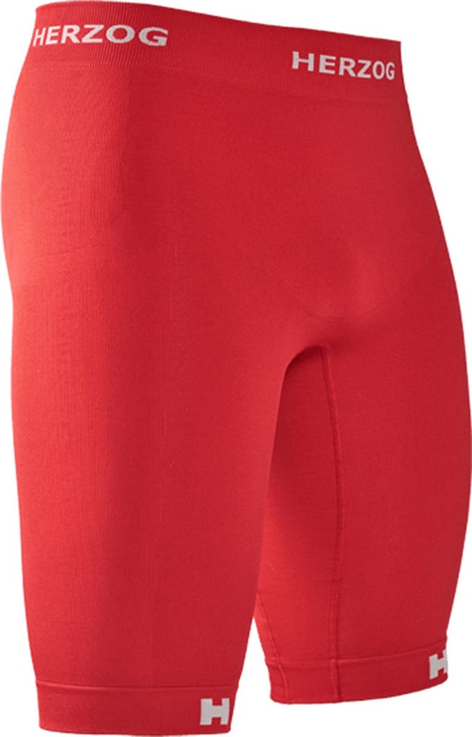 Herzog PRO Sport Compressiebroek - rood - Maat 2