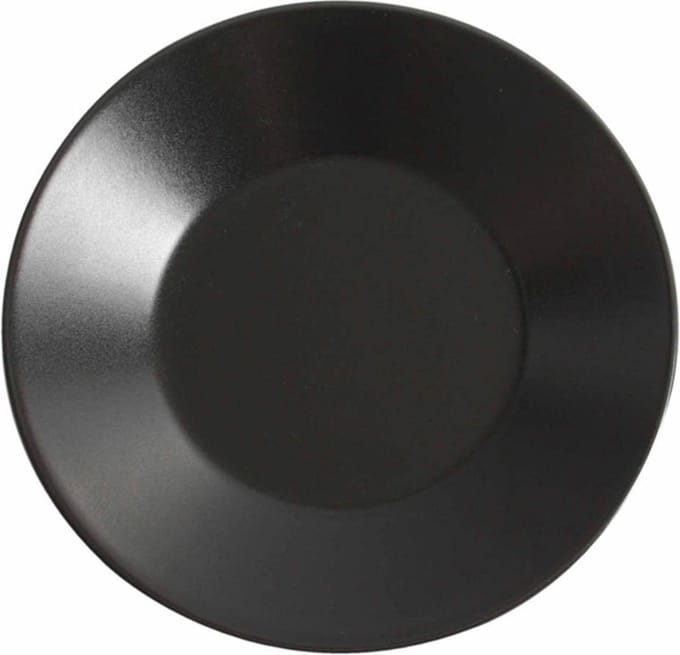 Midnight Bord Zwart 21cm pak a 6 stuks