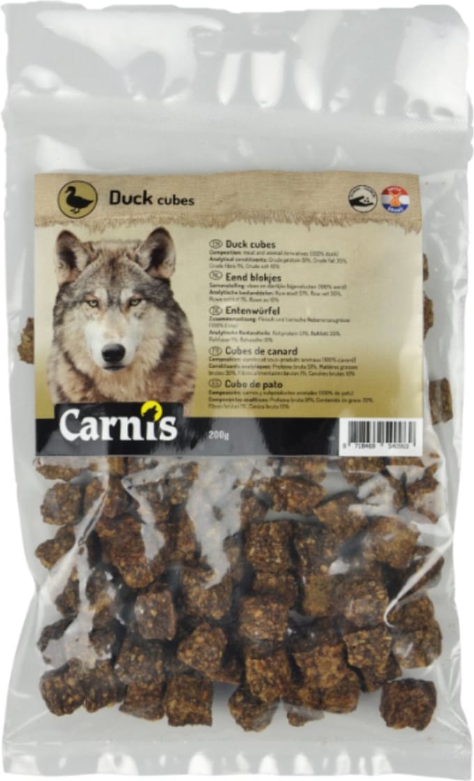 Carnis Eend Blokjes 200 g