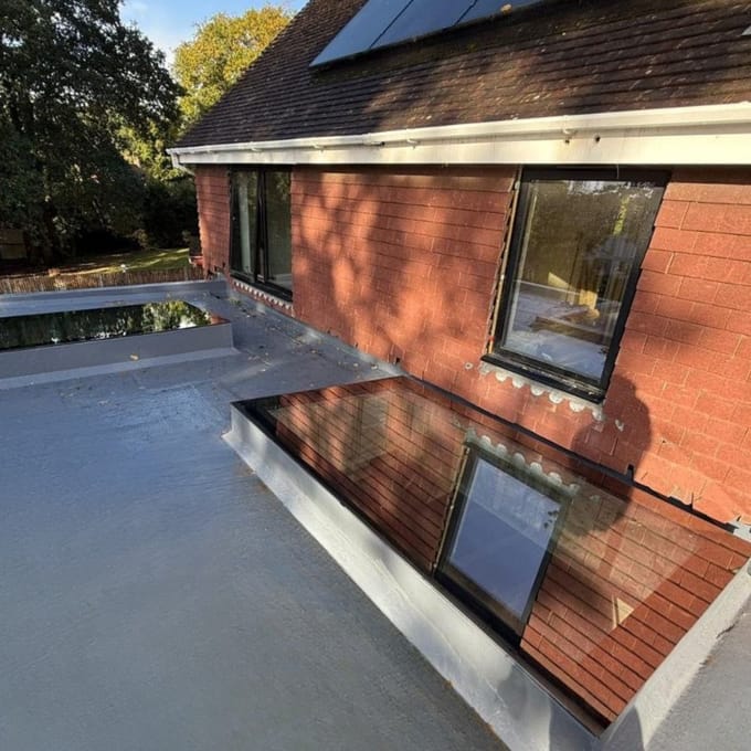 Plat Dakraam 60x60 cm – HR+++ Triple Glas – Daklicht voor Plat Dak – UV-werend