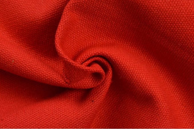 Canvas stof - Rood - Per meter - 1 meter - Canvas katoen - 150cm breed