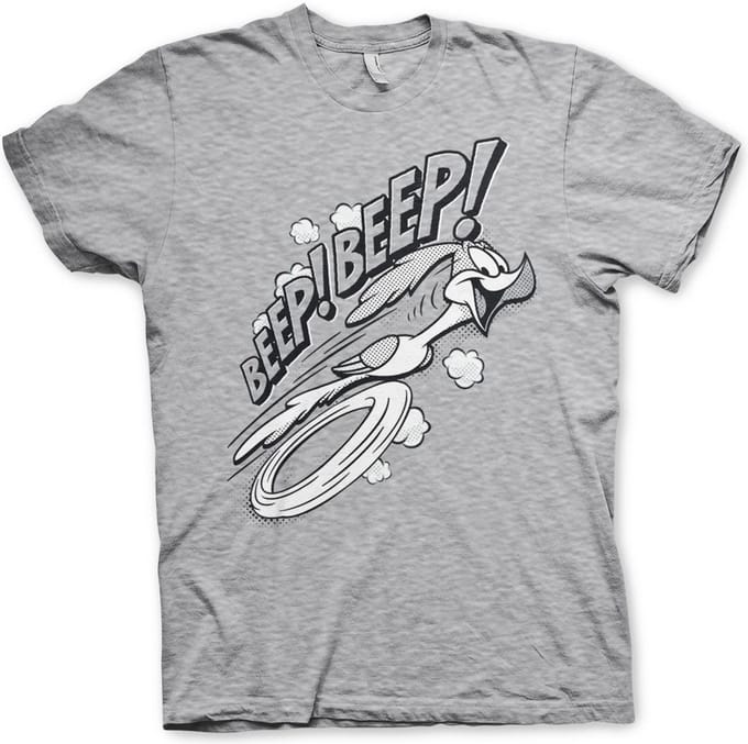 Looney Tunes BEEP BEEP T-shirt Heather-grijs