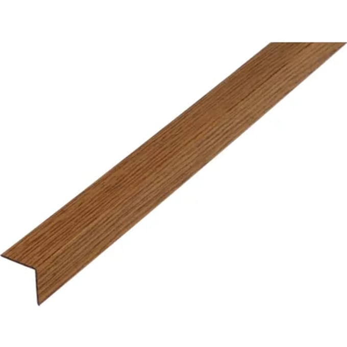 Alberts Hoekprofiel - Pvc Eiken - 20x20x1,5mm 2m