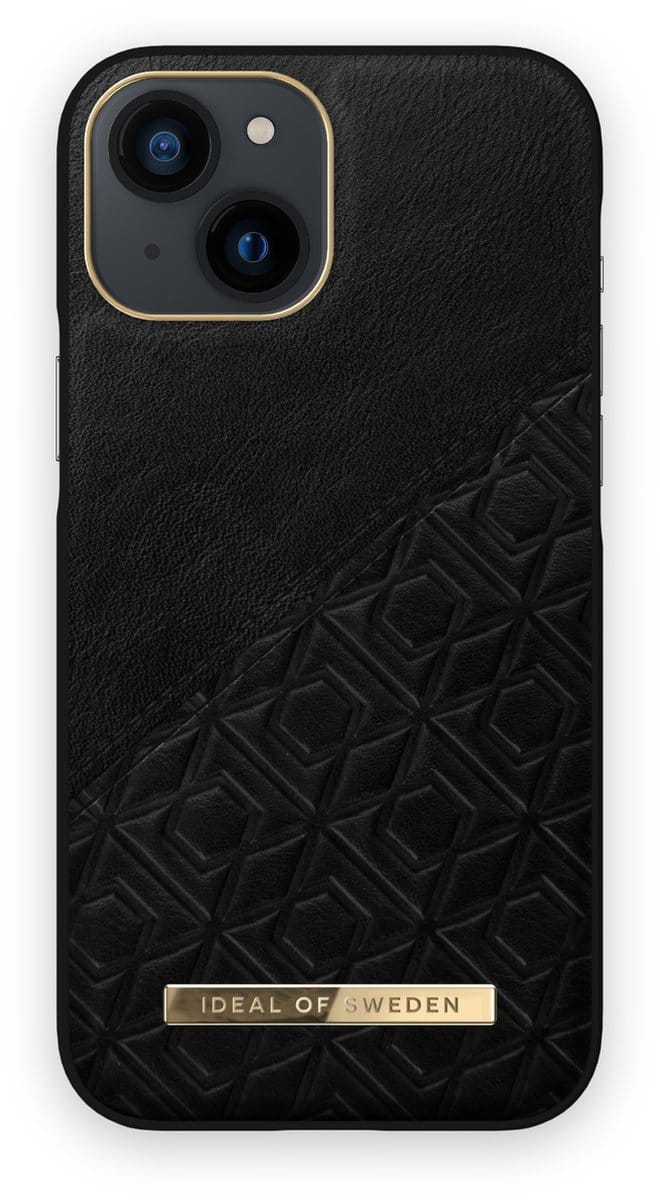 iDeal of Sweden Fashion Case iPhone 13 Mini Embossed Black