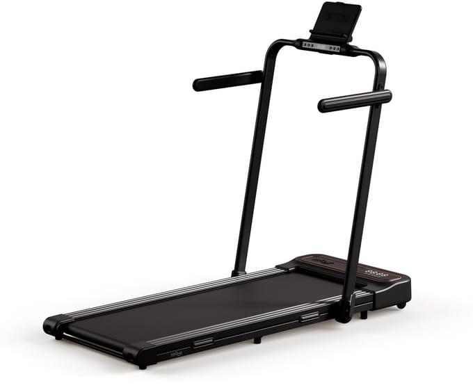 Moov Run Loopband Inklapbaar - 1-14 km/u Treadmill - Walking Pad - Opvouwbare Wandelband - Incl. Accessoires
