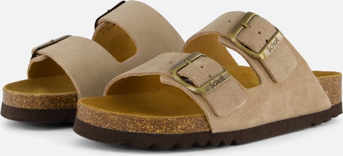 SCHOLL JOSEPHINE Sue-W Dames Muiltjes - Dark Beige - Maat 41