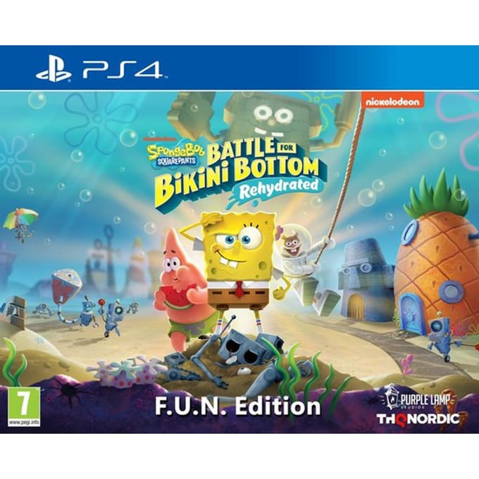 Spongebob SquarePants Battle for Bikini Bottom - Rehydrated - F.U.N Edition - PS4