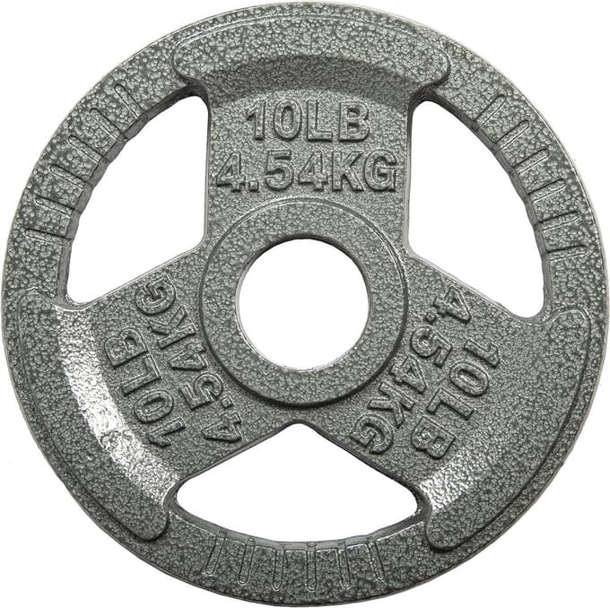 Halterschijf van gietijzer voor krachttraining en gewichtheffen - 4,5 kg