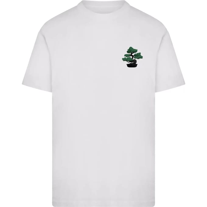 Mister Tee - Money Tree Perfect Place For Shade Heren Tshirt - M - Wit