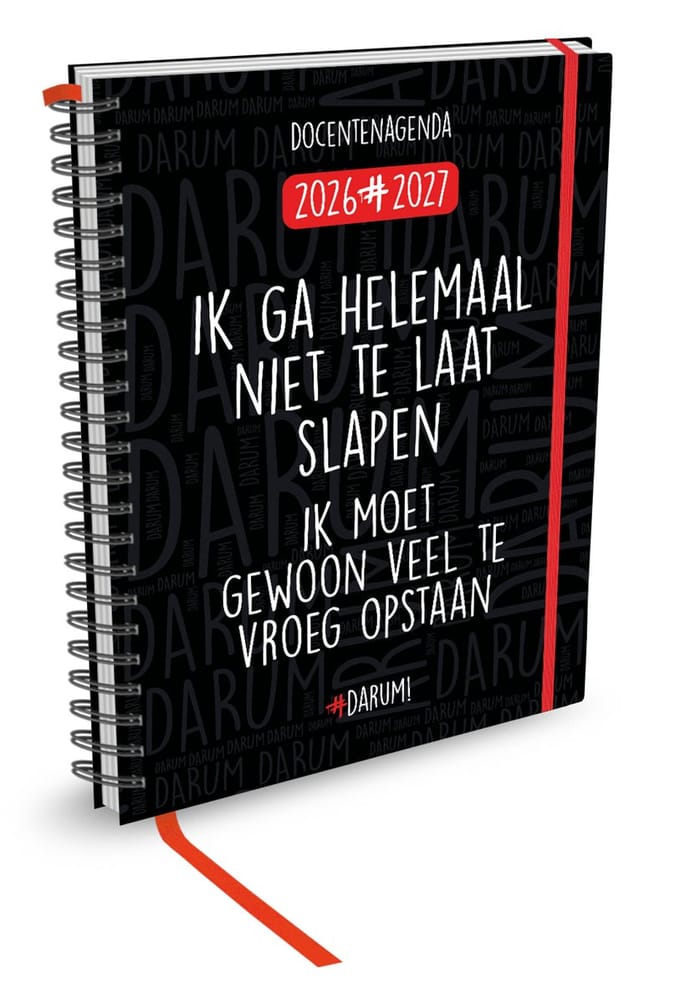 Darum! Docentenagenda 2026-2027 A4