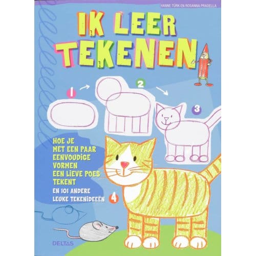 Ik leer tekenen Educatieve boeken (spelletjes en raadsels)