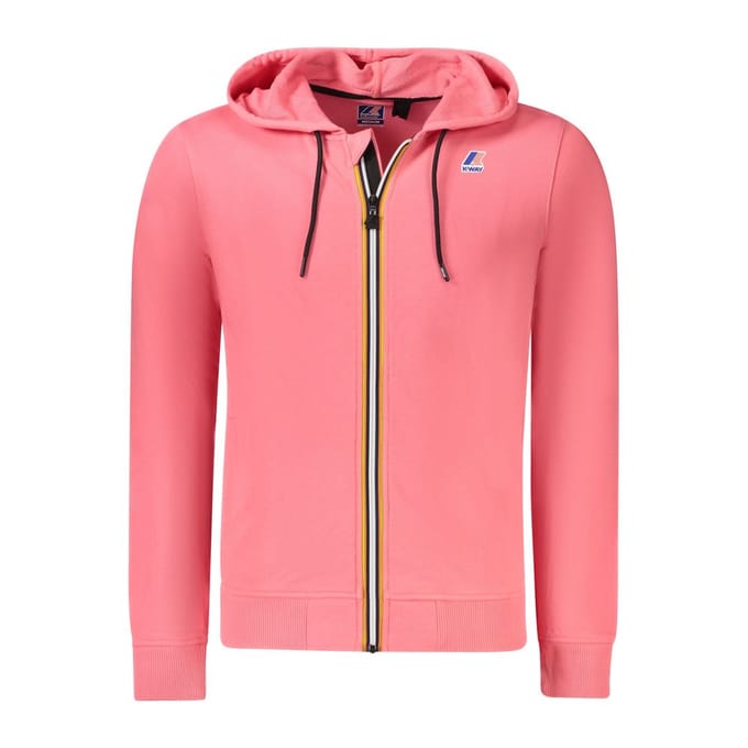 K-WAY Roze Katoenen Heren Trui
