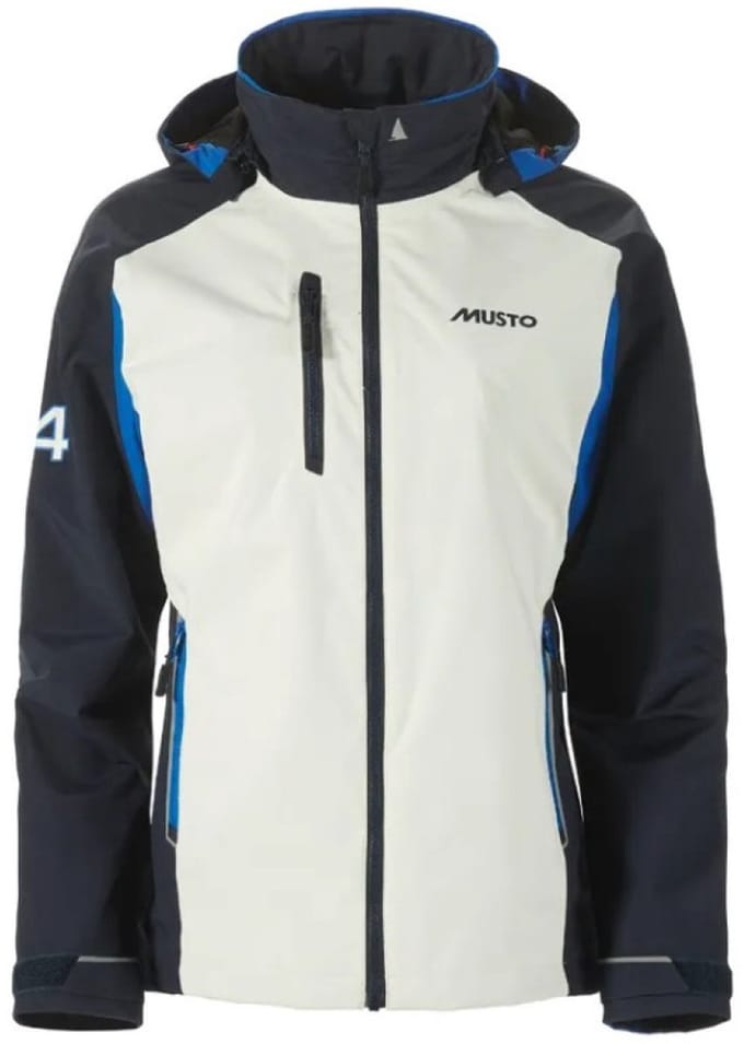 Blauwe dames regenjas Sardinia 2.0 van Musto L